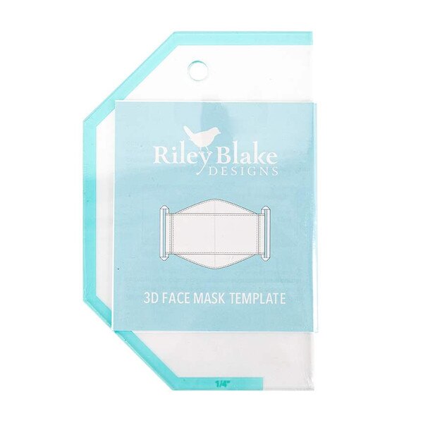 3D Face Mask Template Riley Blake Designs